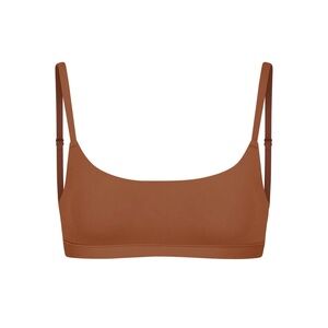 SKIMS 🤎 Fits Everybody Scoop Bralette - Bronze, Medium